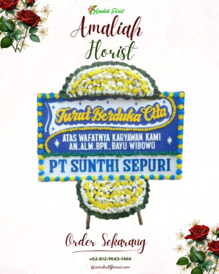 Papan Bunga Duka di Tiflen